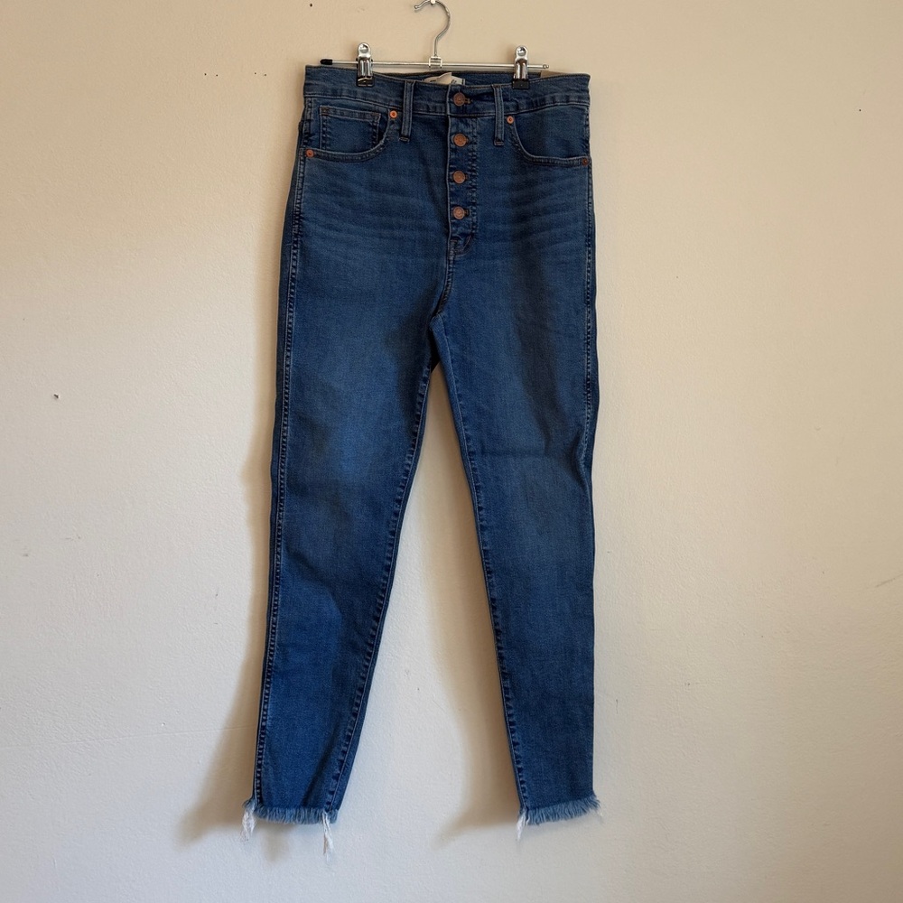 Madewell Fringe Skinny Jeans